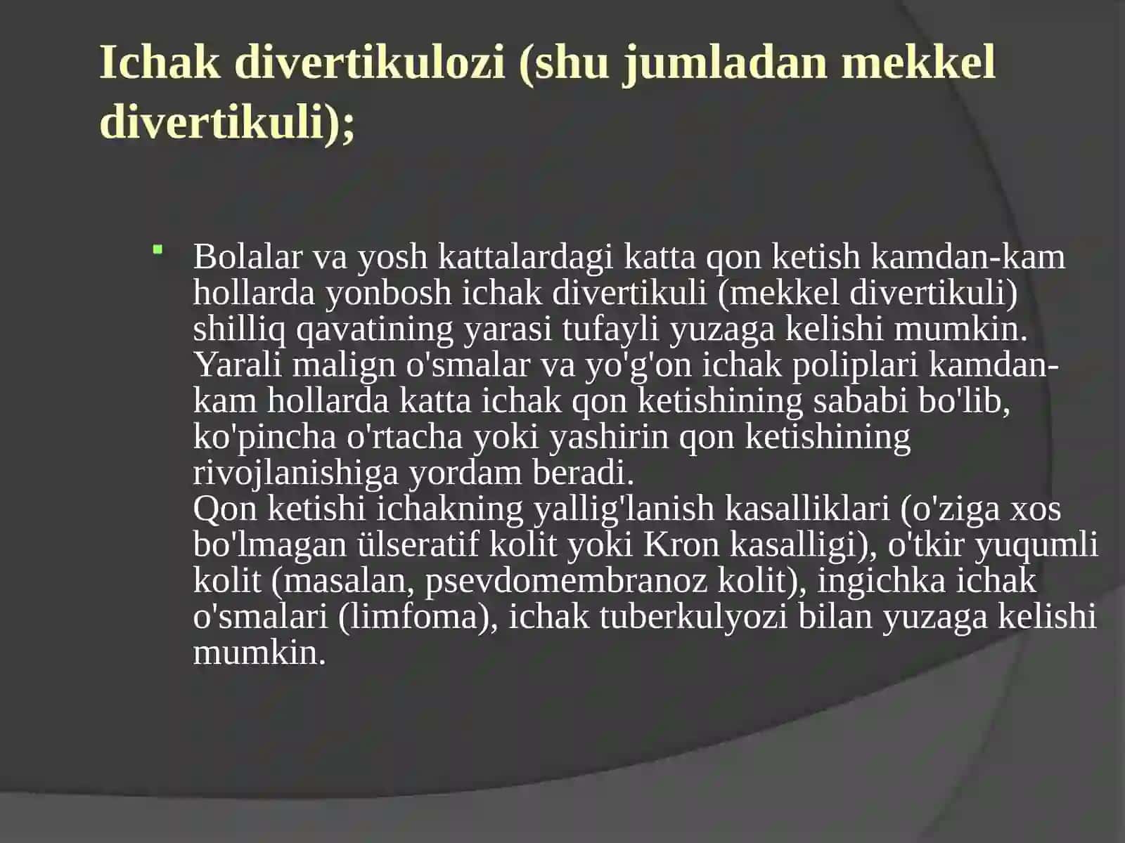 yo’g’on ichakdan qon ketish 3
