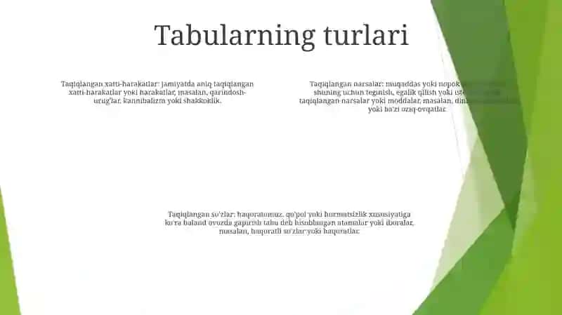 Tabu Va Evfemizmlar 3