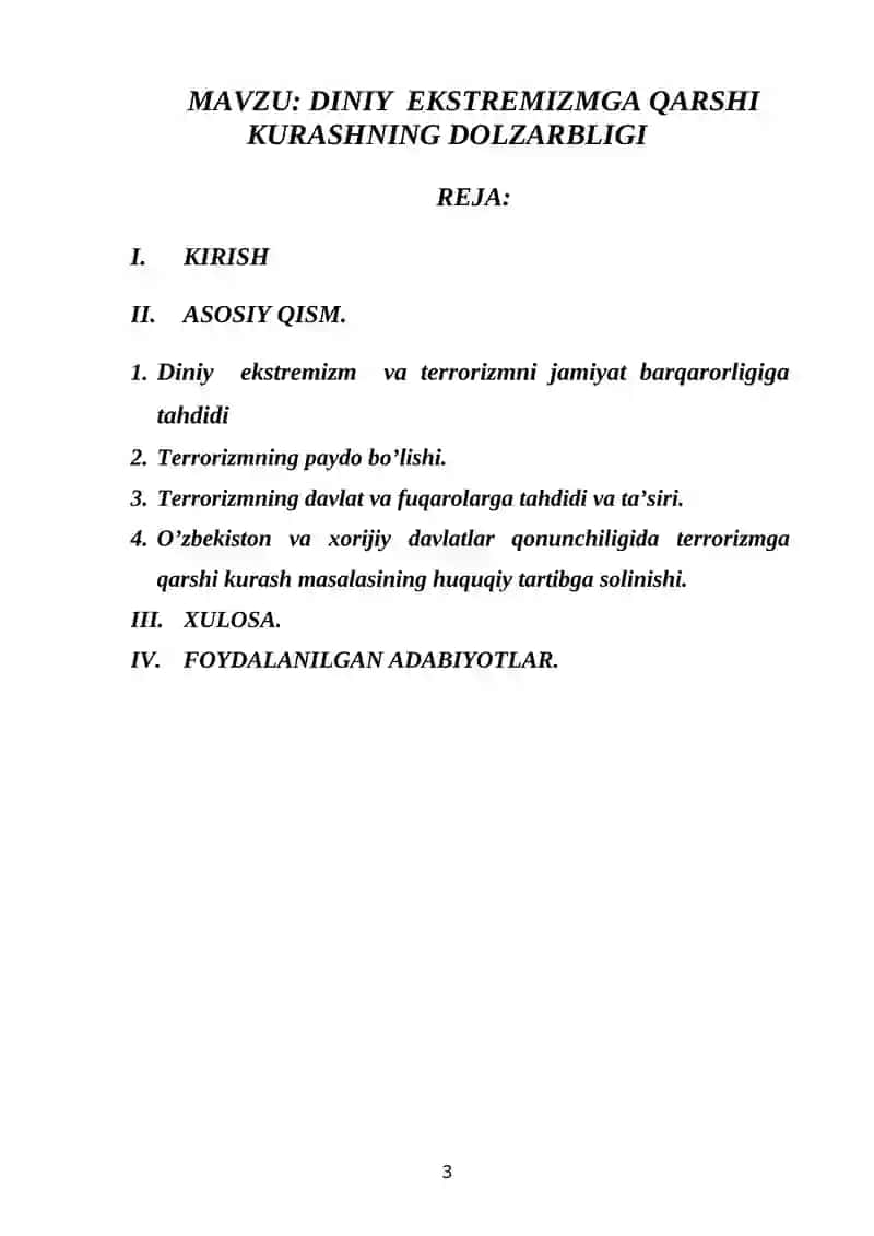 DINIY EKSTREMIZMGA QARSHI KURASHNING DOLZARBLIGI 3