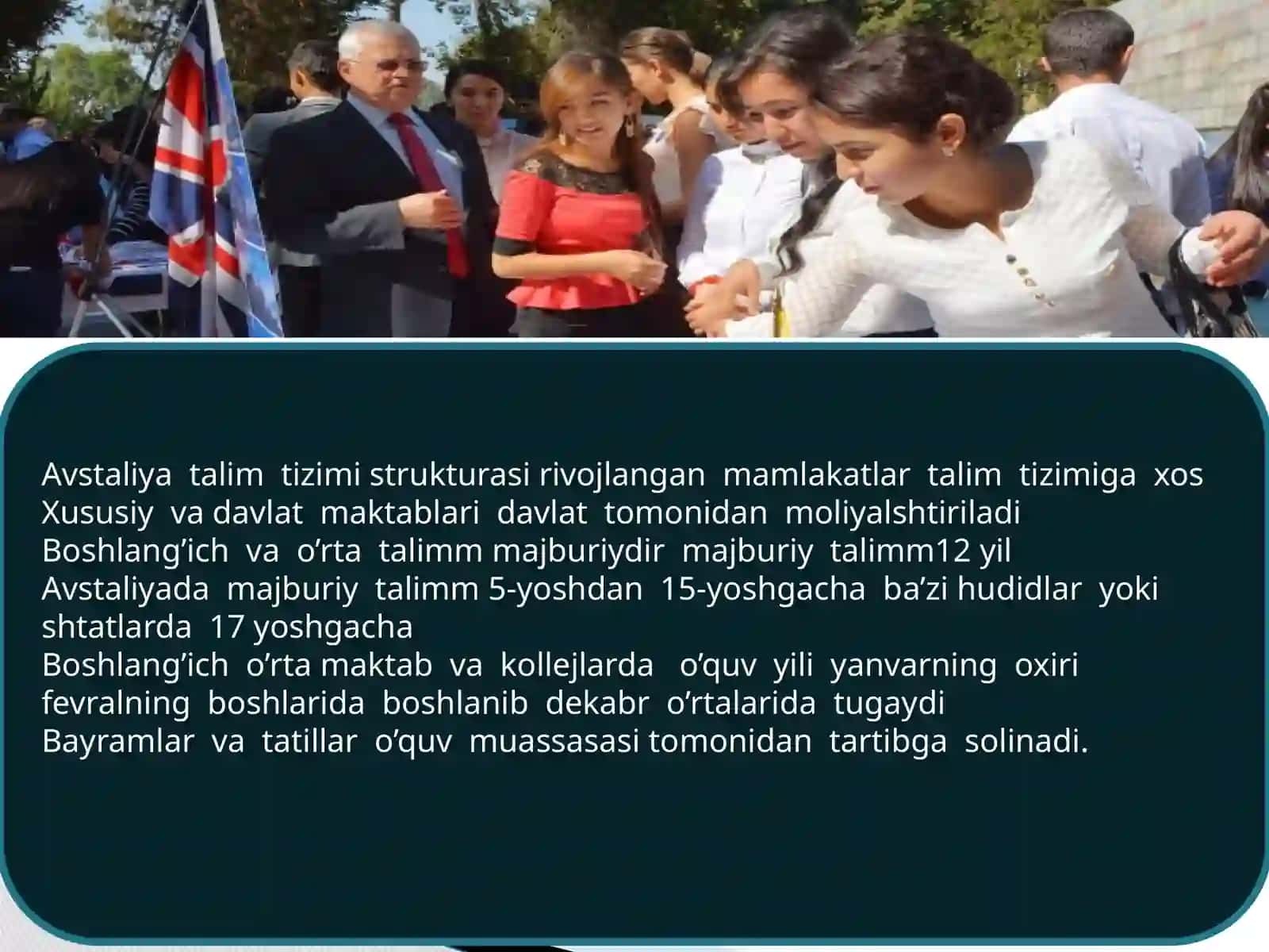 Rivojlangan xorijiy mamlakatlarda ta’lim tizimi 3