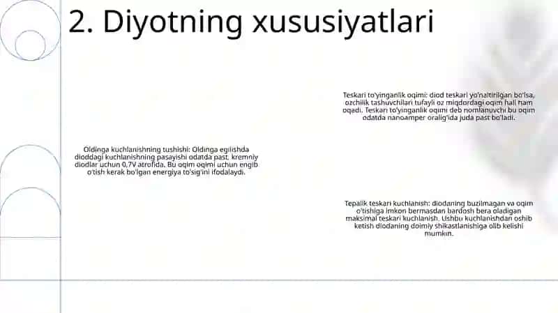 Yarim OʻTkazgichli Diodlar 3