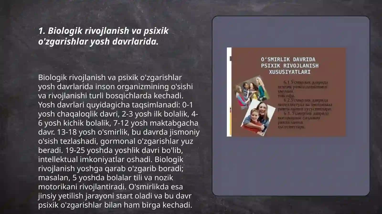 Yoshlik davrida psixik rivojlanish xususiyatlari 3