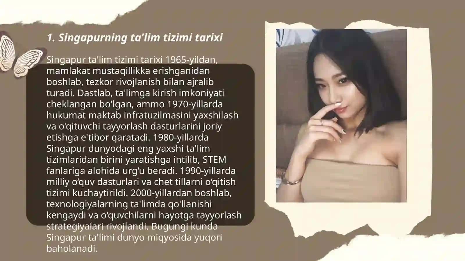 Singapur ta'lim tizimining o'ziga xos xususiyatlari 3