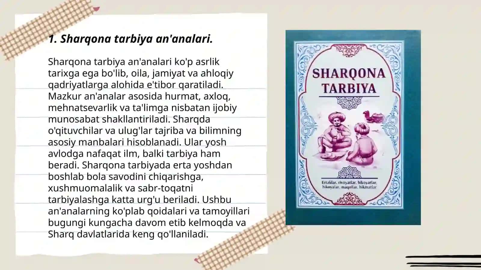 Sharqona tarbiya va muomala odobining muloqotga ta’siri 3