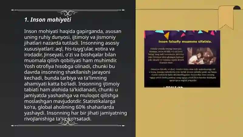 Inson falsafasi ( Falsafiy antropologiya) 3