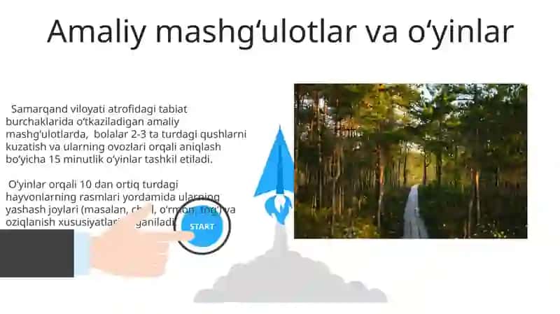 Ilk qadam davlat dasturida tabiat bilan tanishtirish mazmuni 3