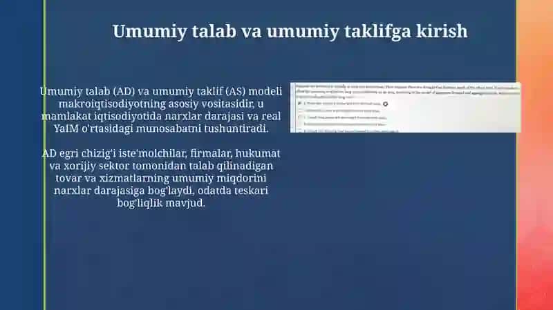 Yalpi talab va yalpi taklif ôratsidagi muoazanatlik 3