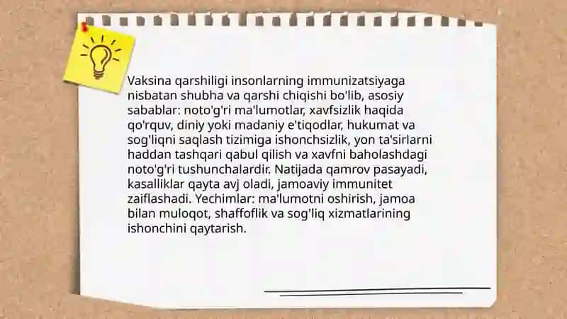 Imunizatsiyadagi muamolar 3