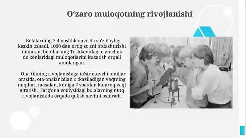 Ilk bolalalik davrida muloqotning shakllanishi 3