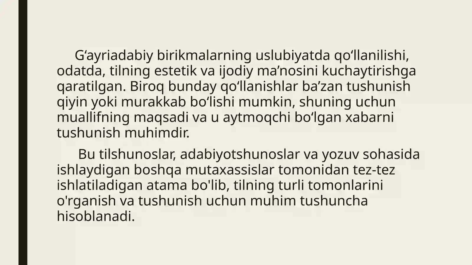 G‘ayriadabiy birikmalar 3