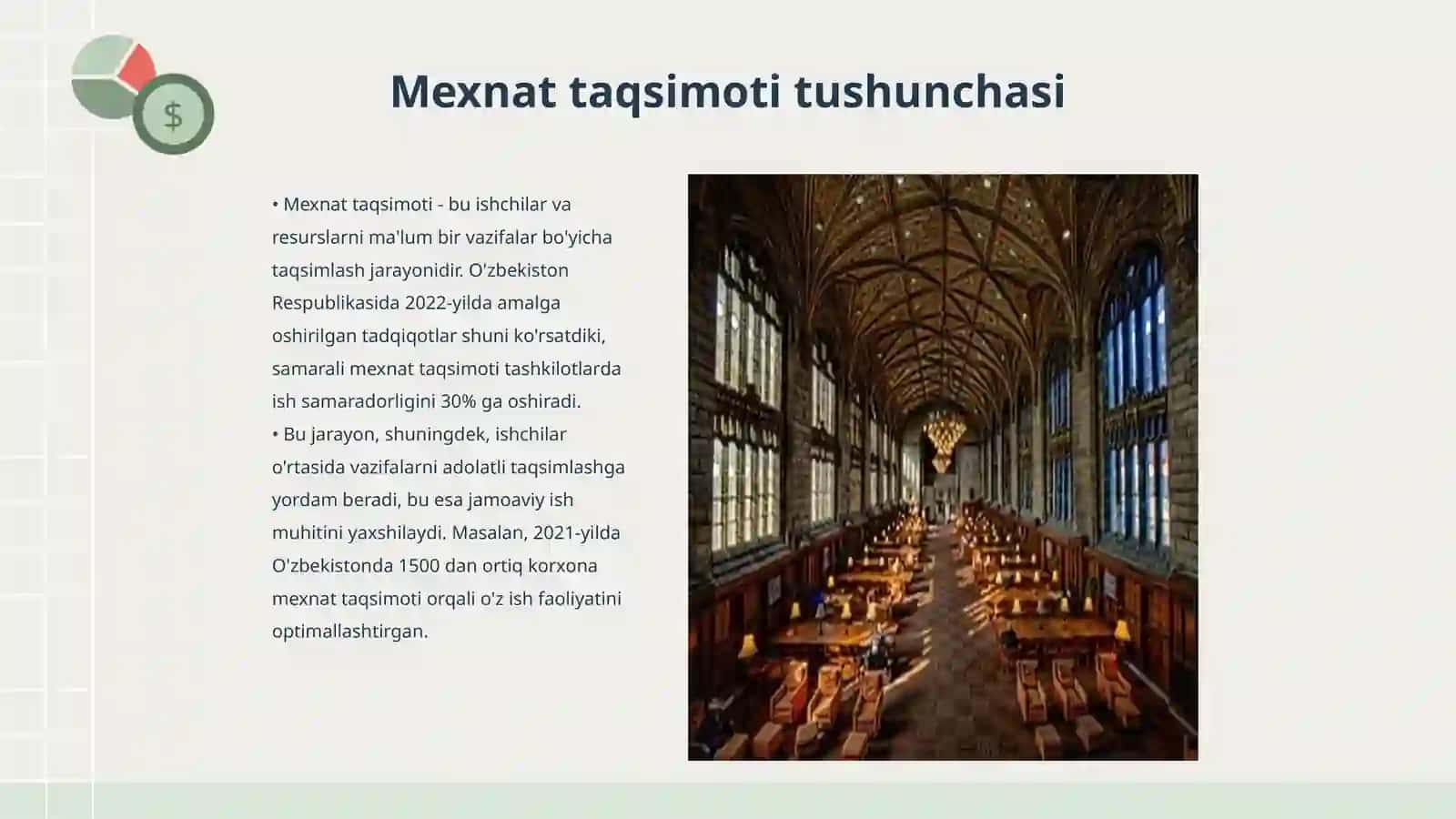 Mexnat taqsimoti va kompetensiyalarni ajratish 3