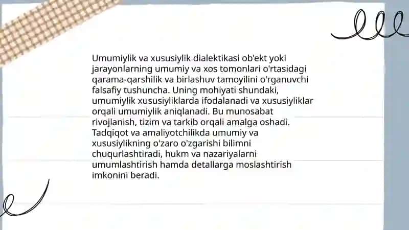 Umumiylik va xususiylik dialektikasi 3