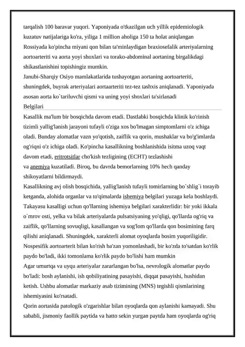 OYOQ ARTERIYALARI OKKLYUZION KASALLIKLARI 3