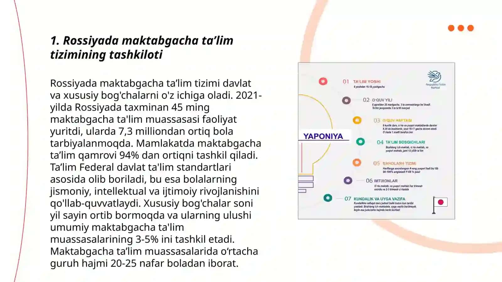 Rossiya va Buyuk Britaniyada Maktabgacha taʼlim tizimi 3