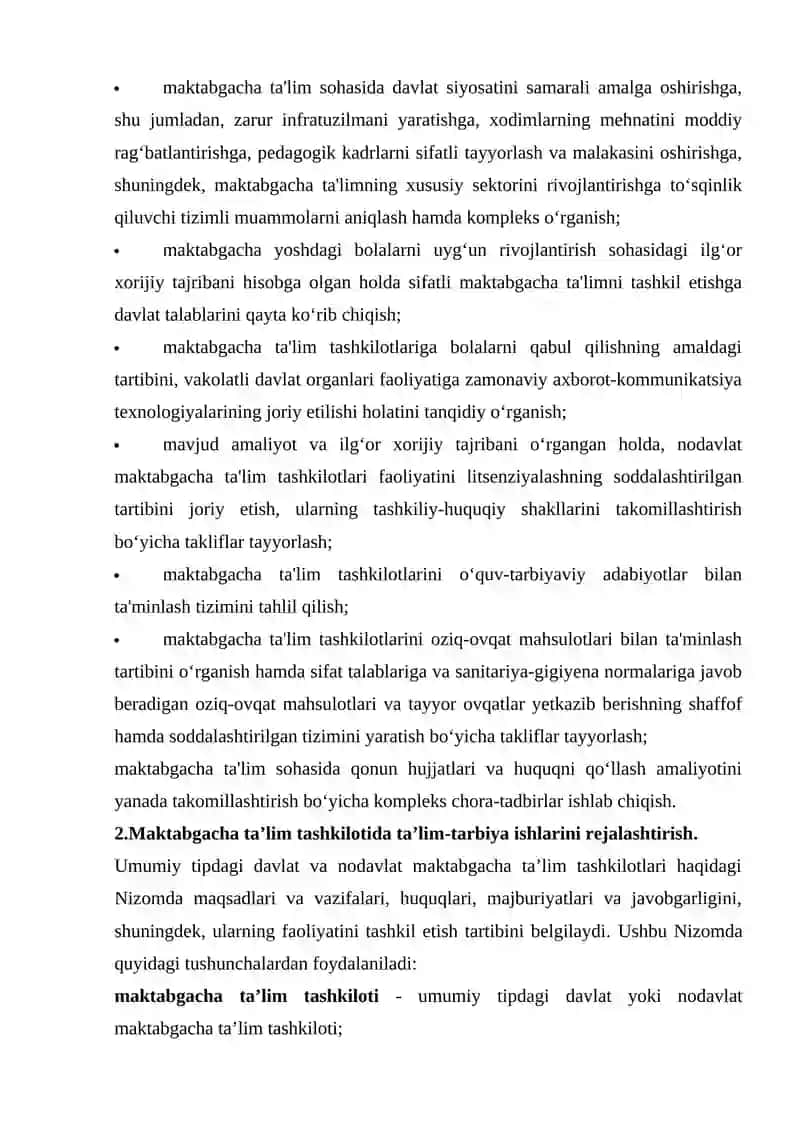 Maktabgacha ta’limni rivojlantirish va moliyaviy ta’minlash 3