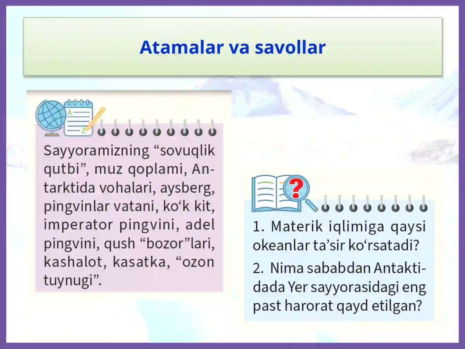 Iqlimi va organik dunyosi 3