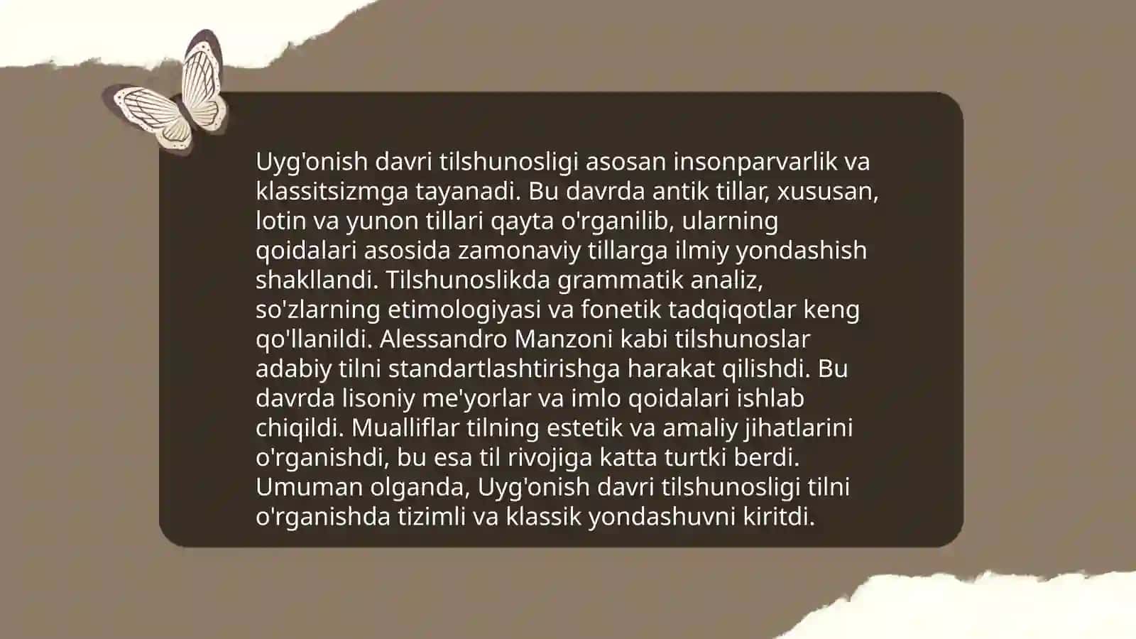 Uyg'onish davri tilshunosligi 3