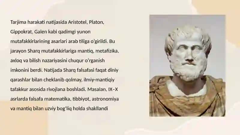 O'rta asr Sharq falsafasi va uyg'onish davri 3