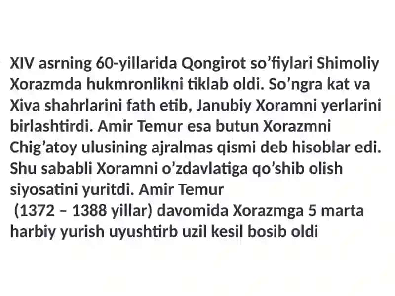Amir Temurning harbiy yurishlari 3
