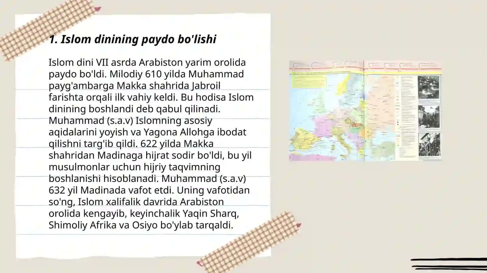 Islom dini tarixi va ta'limoti 3
