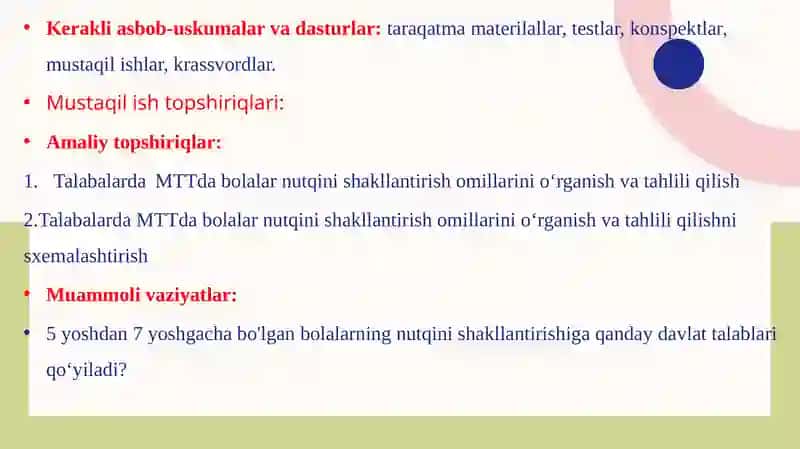 MTT dabolarni nutqini shakllantirish 3