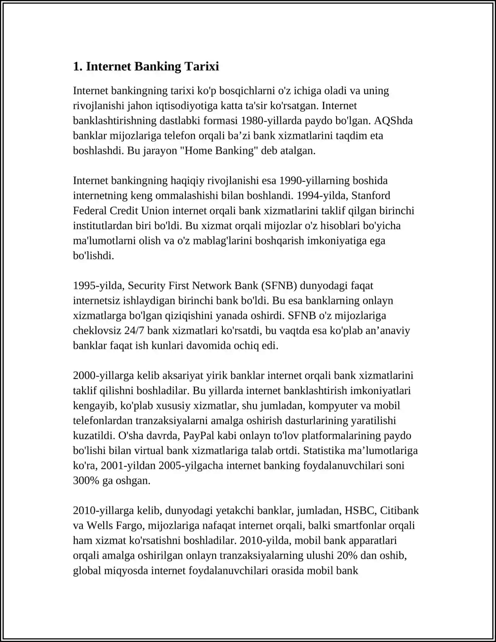 INTERNET BANKING 3