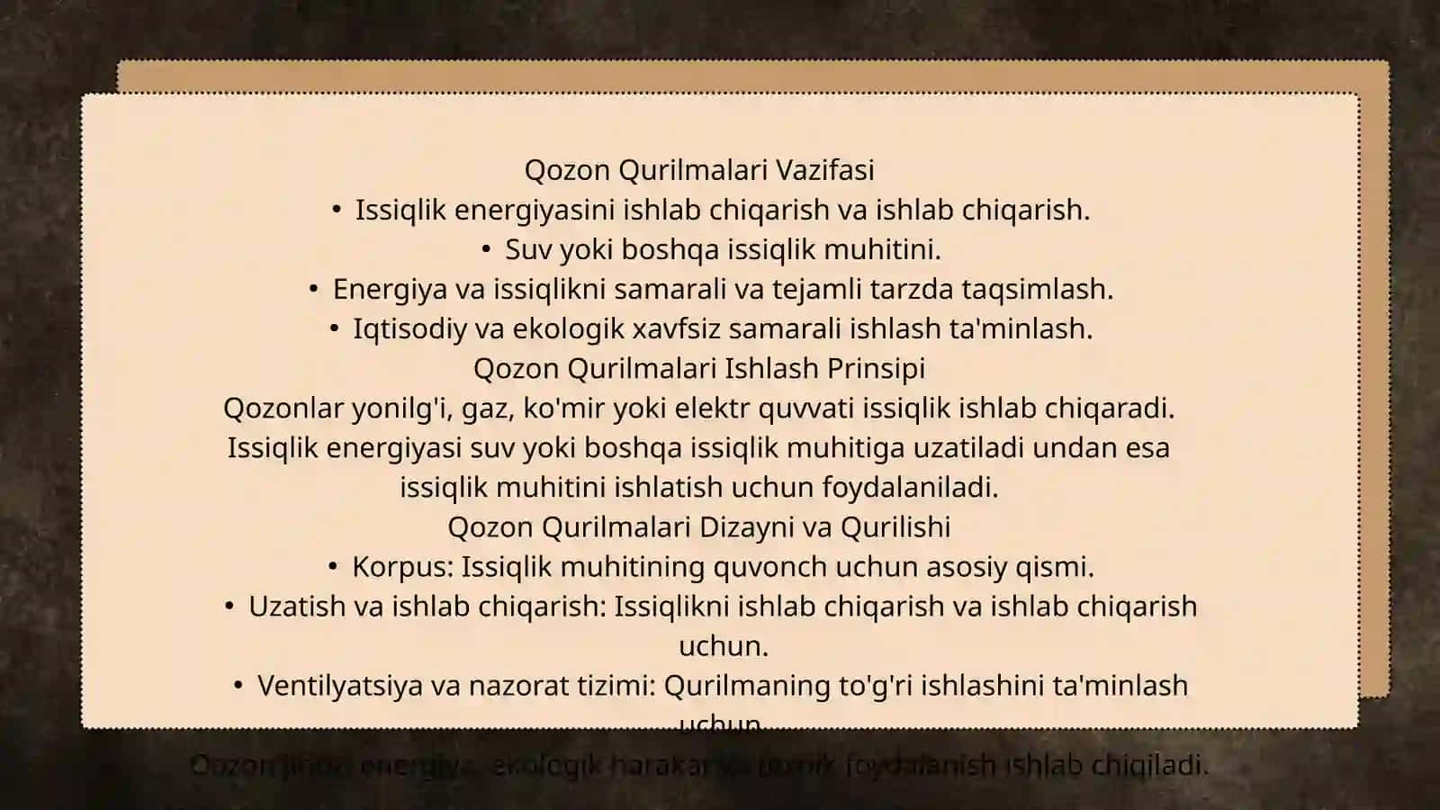 GARELKA MOSLAMALARINI XARAKTERISTIKASINI BAYON QILISH 3