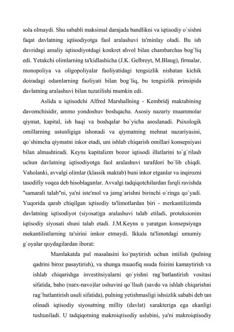 IQTISODIYOTNI DAVLAT TOMONIDAN TARTIBGA SOLISH TA'LIMOTLARI 3