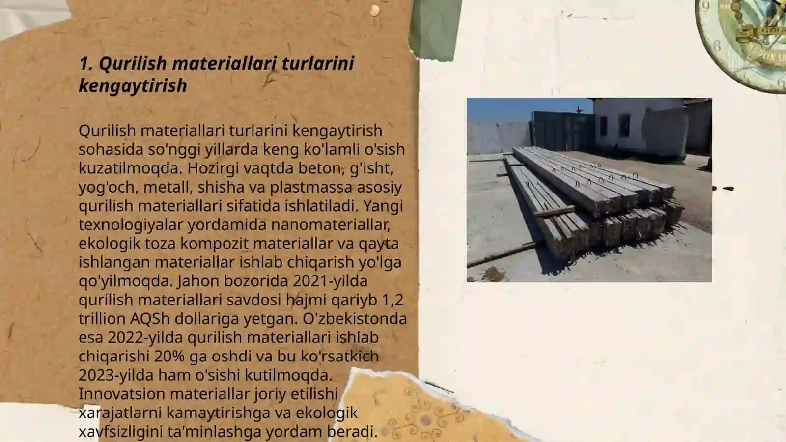 Qurilish ishlab chiqarishini diversifikatsiyalash asoslari 3