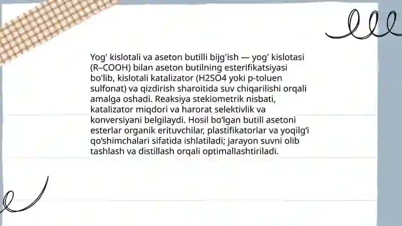 Yog' kislotali va aseton butilli bijg'ish 3