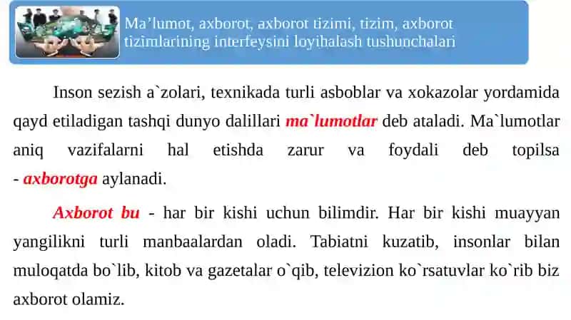 Axborot tizimlarini loyihalash 3