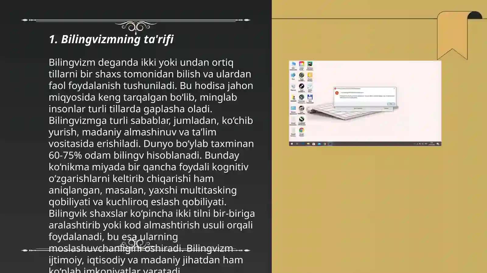 Bilingvizmning ta'rifi 3