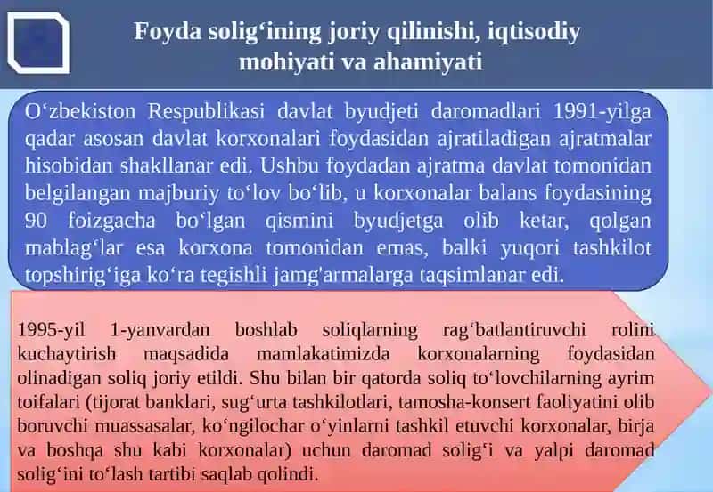 Soliq hisobotlarini taqdim etish va soliqni budjetga to‘lashmuddatlari 3