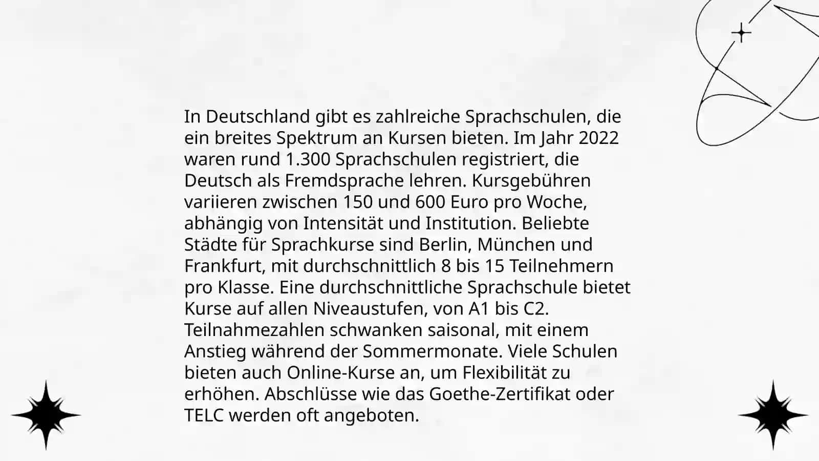 Sprachschulen in Deutschland 3