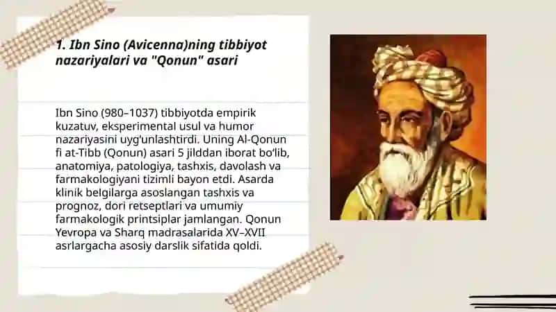 Sharq allomalari va tibbiyot haqidagi qarashlari 3