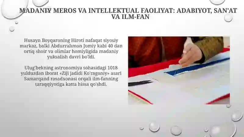 Temuriylar davri yozma manbalarida Markaziy Osiyo 3