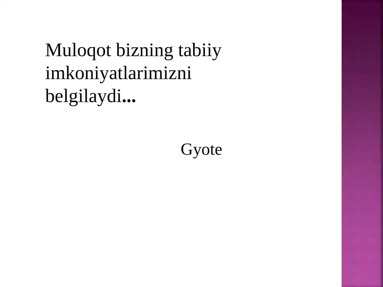 Muloqot to’g’risida umumiy tushuncha 3