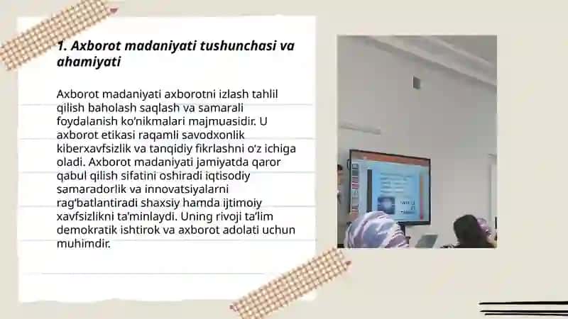 Axborot madaniyati 3