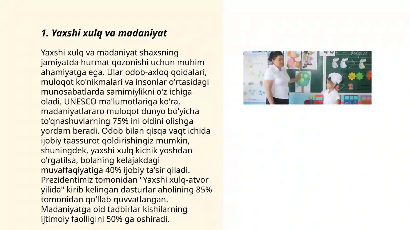 Yaxshi xulq va madaniyat 3