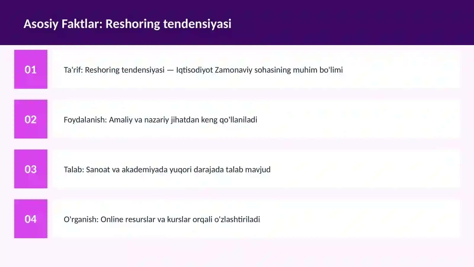 Reshoring tendensiyasi 3