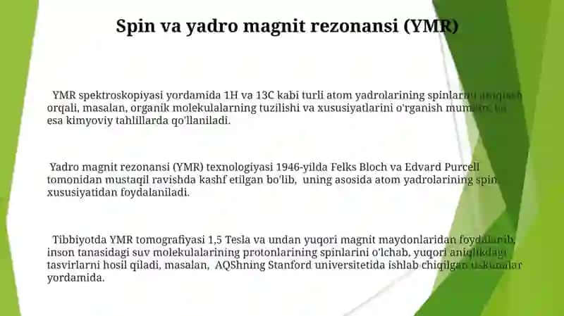 Spin va to'lqin tushunchasi 3