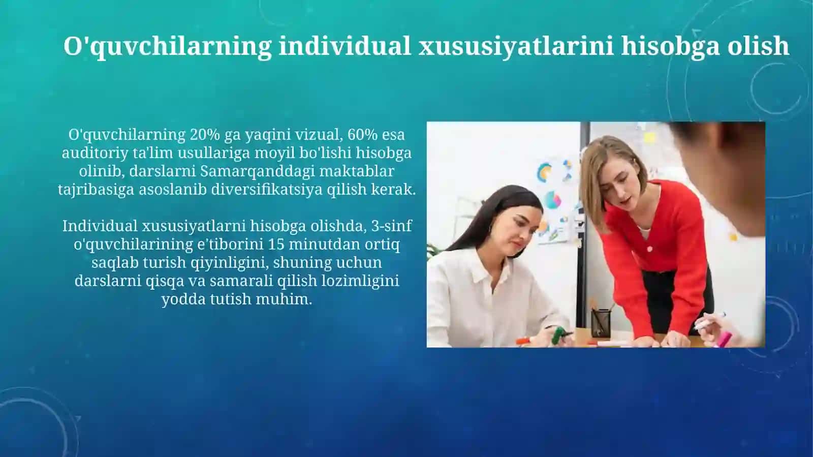 O‘qituvchining kommunikativ qobiliyatini rivojlantirishga qo‘yiladigan talablar 3