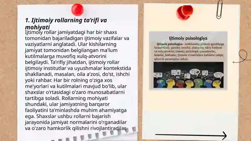 Ijtimoiy rollar va ularning psixologik ta’siri 3
