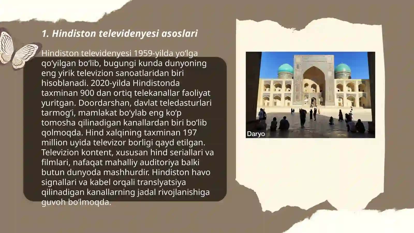 Hindiston Televidenyesi tarixi 3