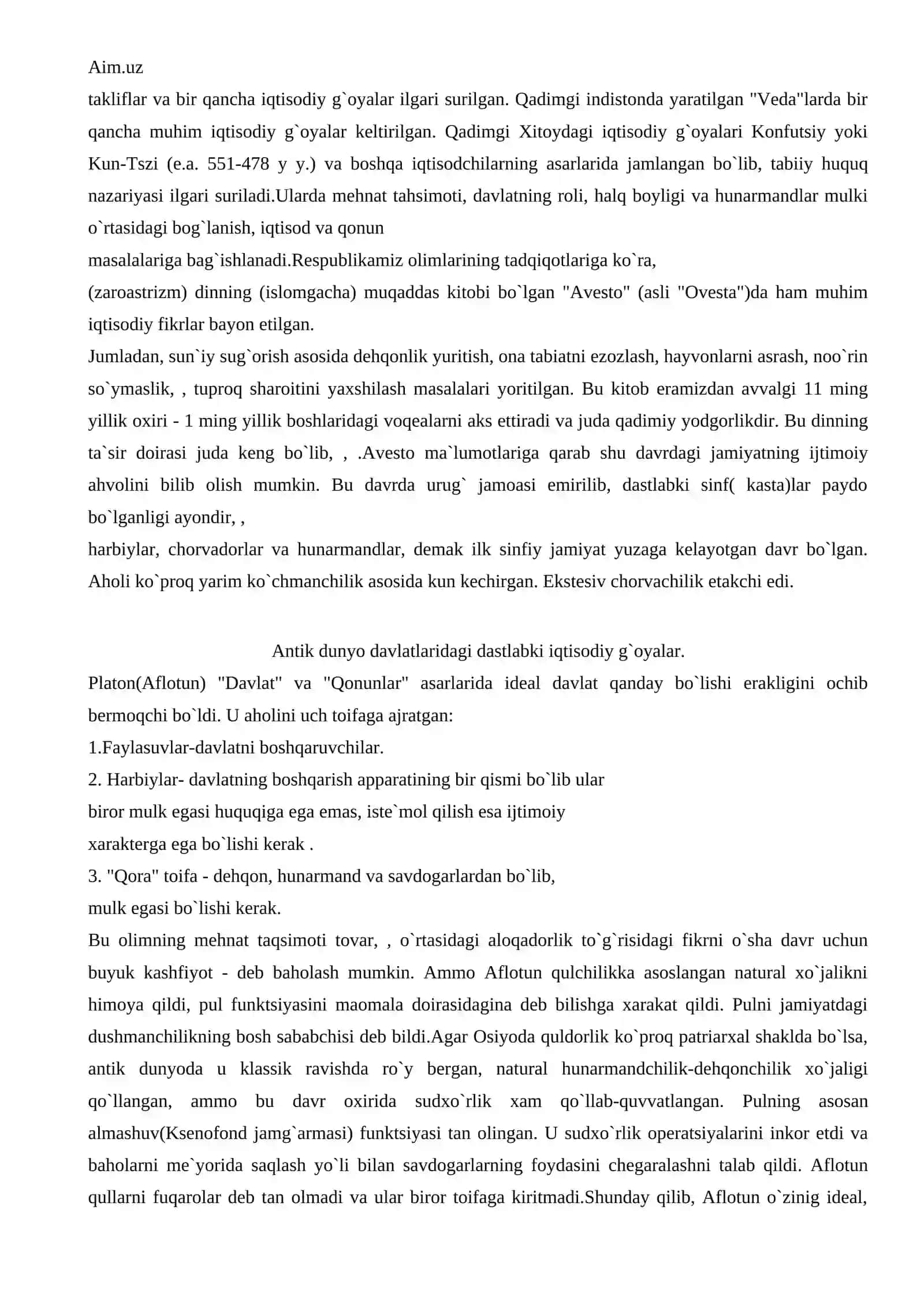 Hozirgi zamon iqtisodiy ta`limoti 3