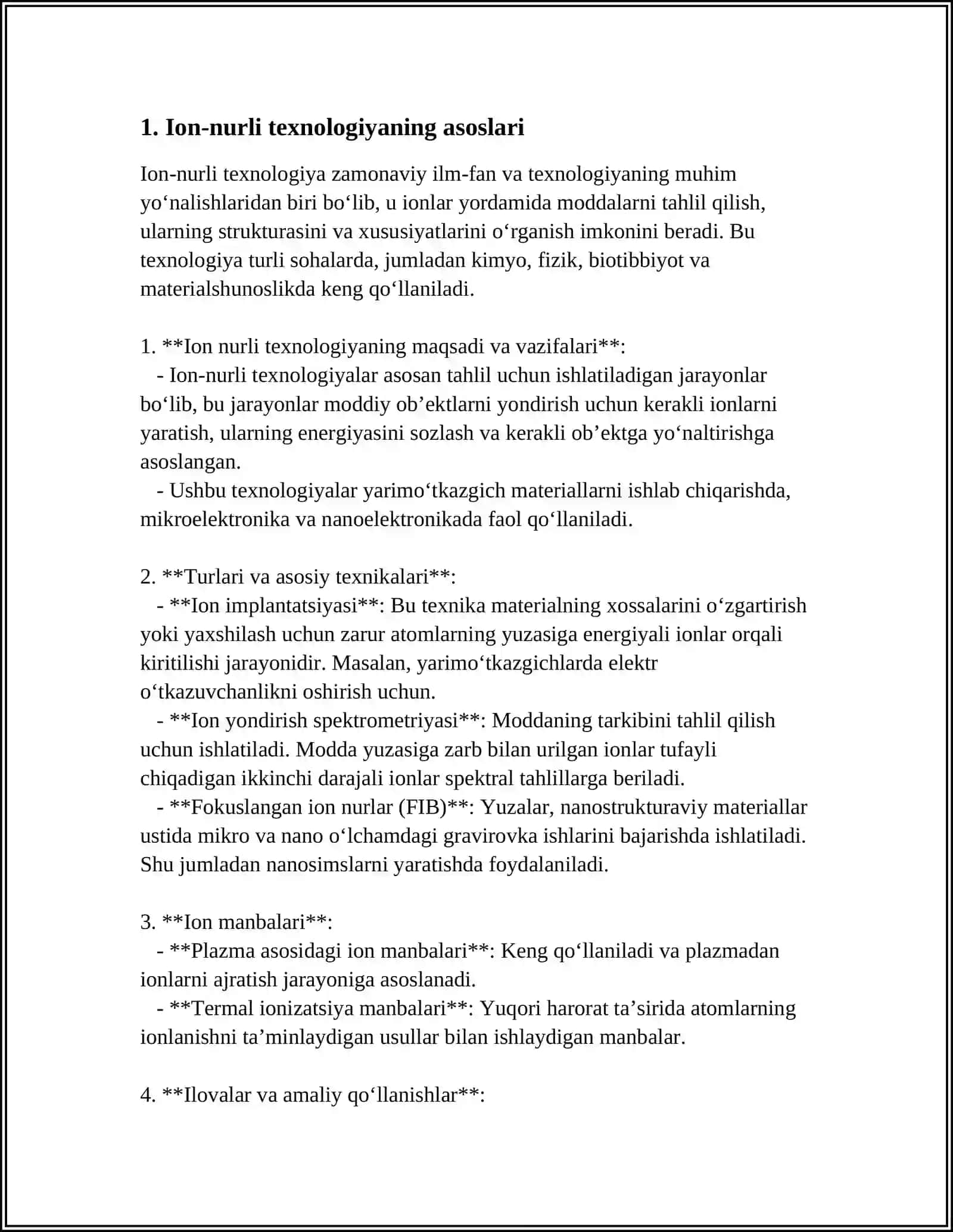 SIRTNI QAYTA ISHLASHNING ION-NURLI TEXNOLOGIYASI 3