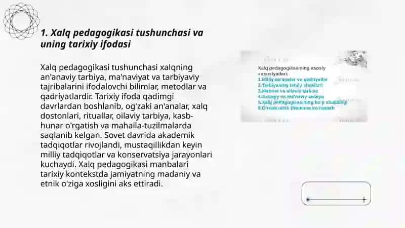 Xalq pedagogikasi manbalarining tarixiy ifodasi 3