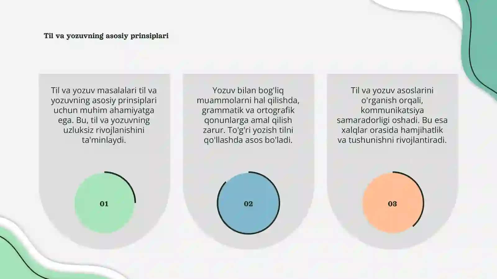 Til va yozuv masalalari 3