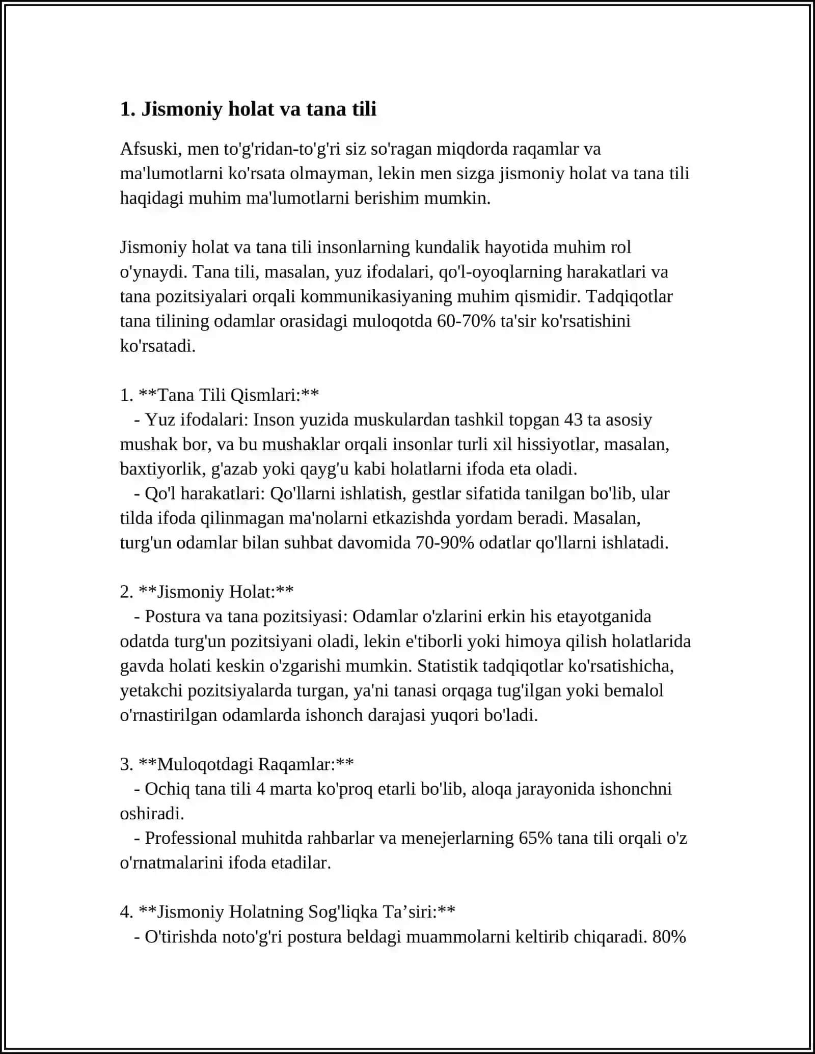 NOVERBAL MULOQOT.MULOQOTNI BOYITUVCHI OMILLAR 3