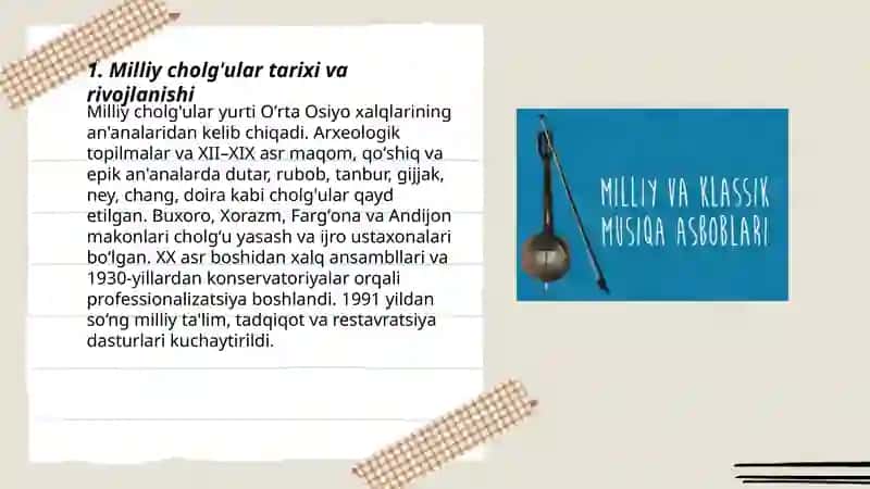 Milliy cholgular 3